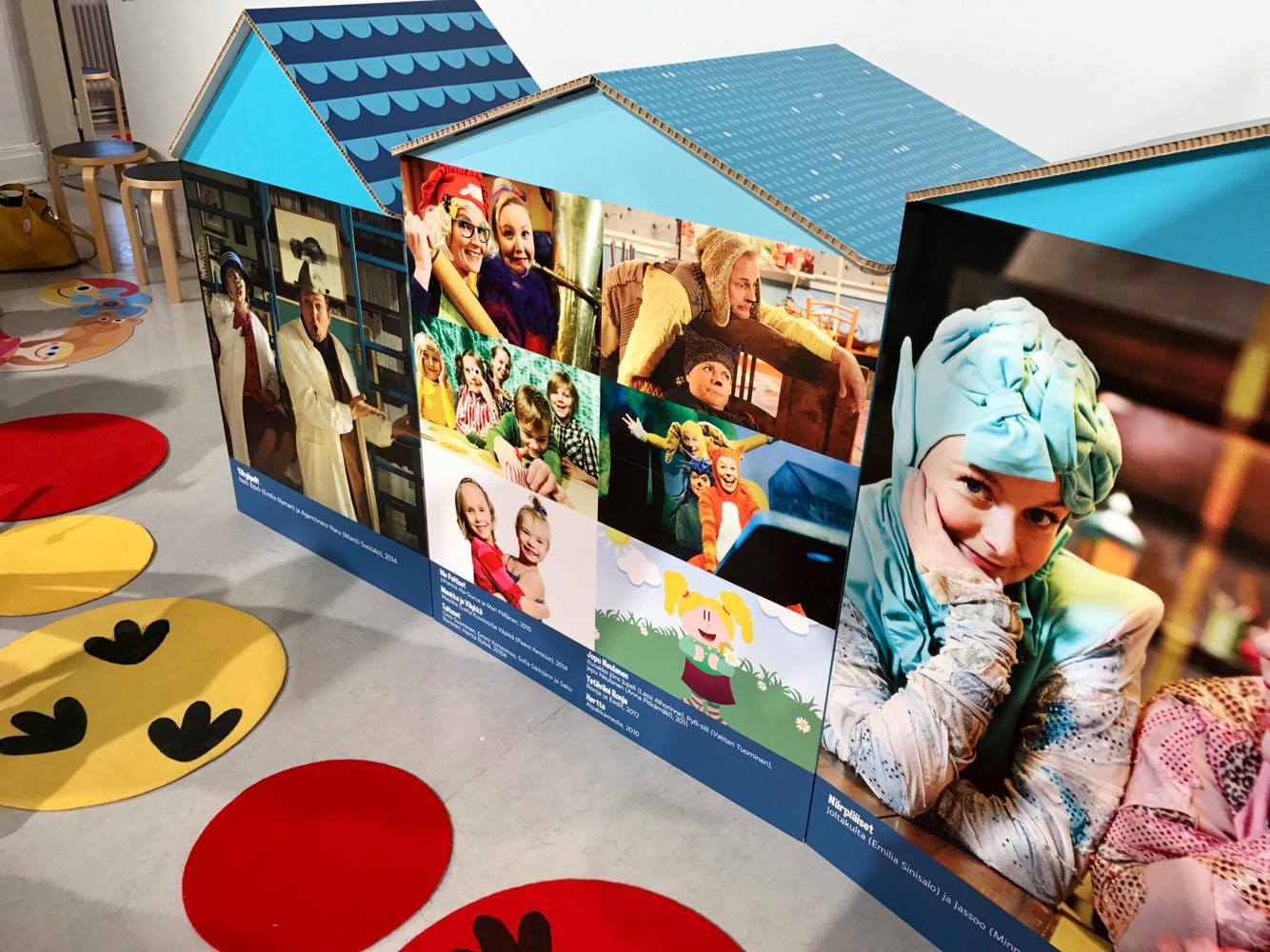 Pikku Kakkosen juhlanäyttelyssä