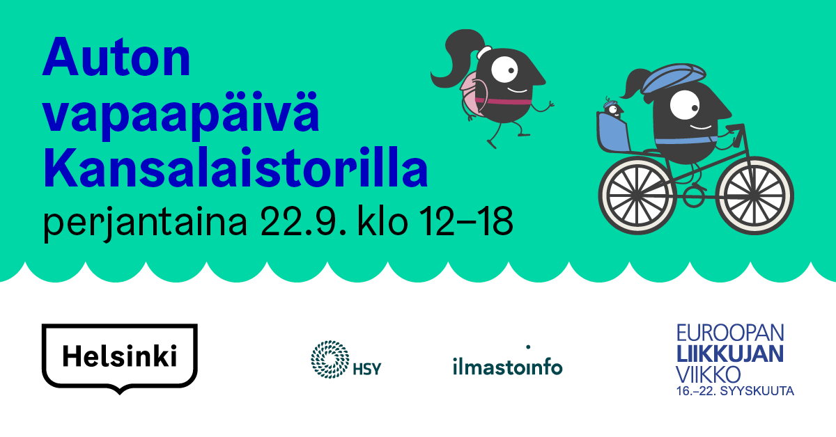 Auton vapaapäivä Kansalaistorilla 22.9.2023