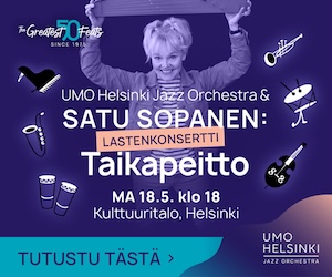 UMO Helsinki Jazz Orchestra & Satu Sopanen – Taikapeitto