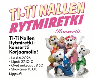 Ti-Ti Nallen Rytmiretki -konsertit